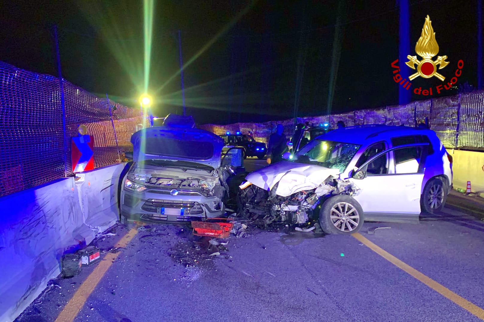 Impatto tra due auto sulla variante Grottaminarda -Mirabella, 5 i feriti trasportati in ospedale